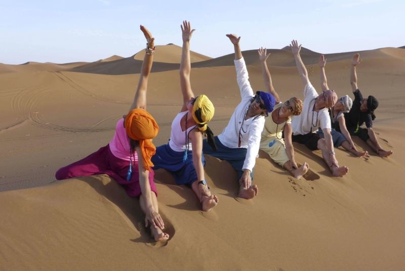 Yoga & Wüstenwandern Marokko